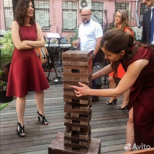 Аренда дженги/Без залога/Jenga/Гигантская Дженга