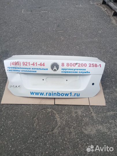 Крышка багажника volkswagen polo