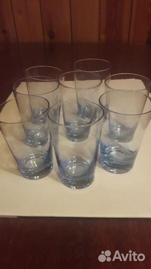 Стопки, стопарики из цветного и прозр. стекла СССР