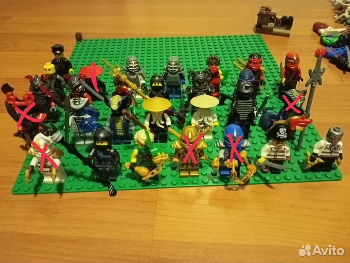 Lego Ninjago minifigures