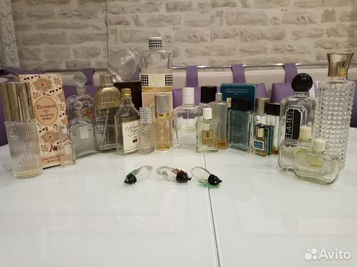 Пузырьки, флаконы от парфюма