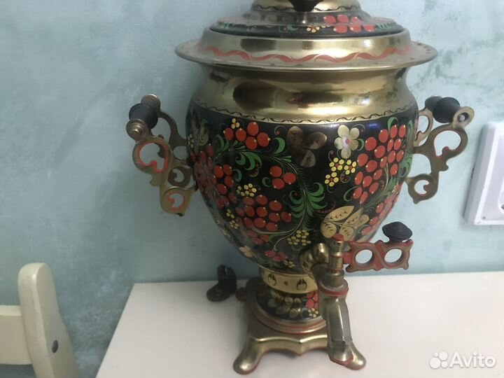 Самовар электрический расписной