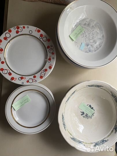Тарелки СССР