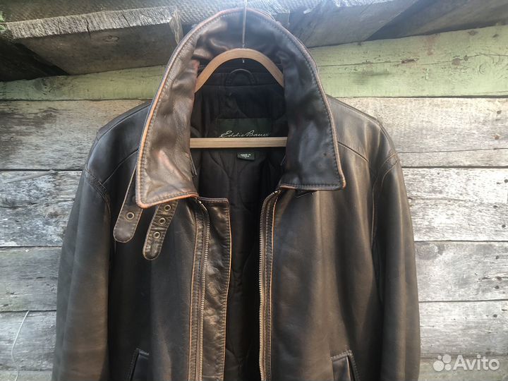 Куртка из кожи буйвола Eddie Bauer 54-56