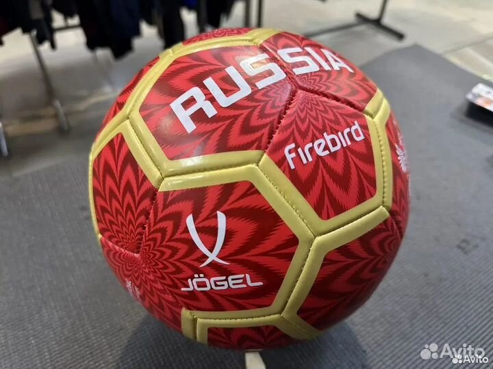 Мяч футбольный Jögel Russia Firebird N5