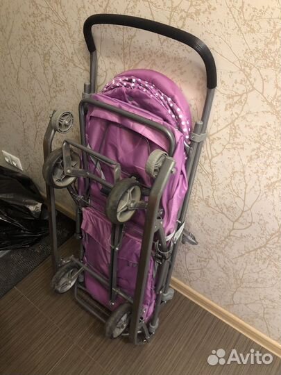 Детские санки на колесах