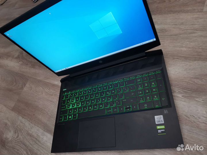 Огромный hp geforce 1660ti 6gb