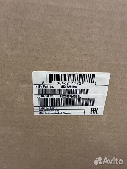iMac 27 MK472RU/A