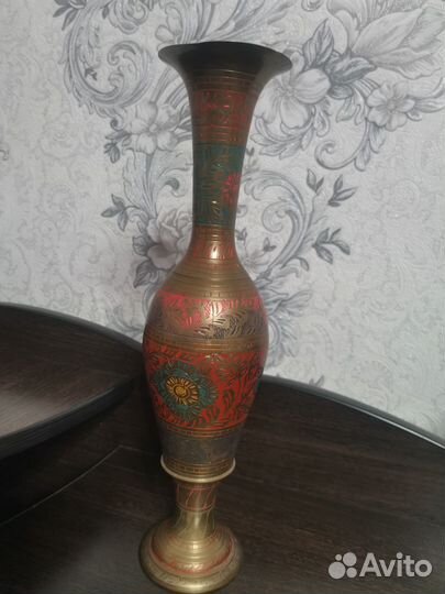 Ваза бронзовая35см