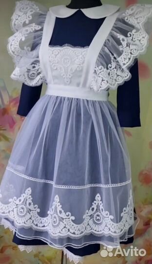 Школьный фартук и платье