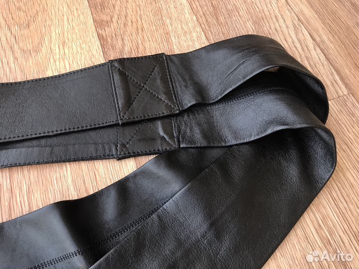 Пояс кожаный двусторонний