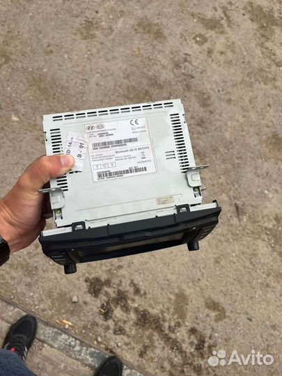 Штатная магнитолана kia sportage3