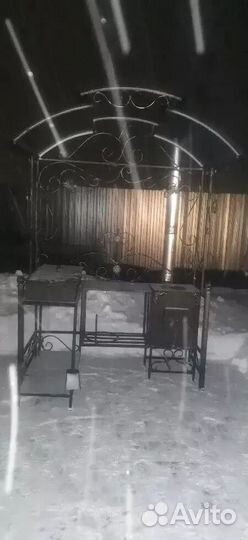 Мангал С крышей