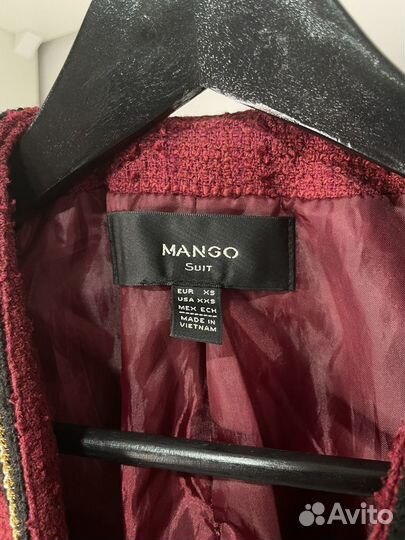 Твидовый Пиджак Mango (S )