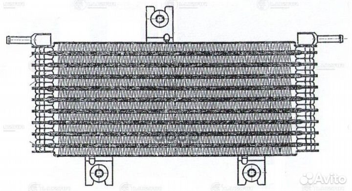 Радиатор масляный nissan qashqai II 13- LOC14EA