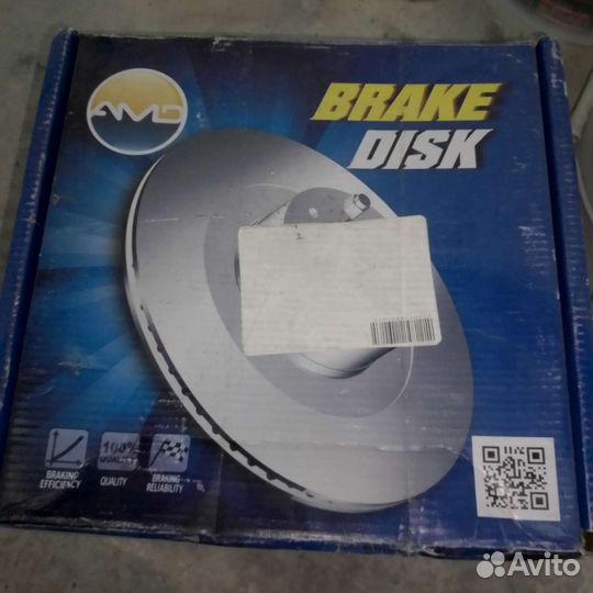 Ситроен С4 диски тормозные задние с подшипником