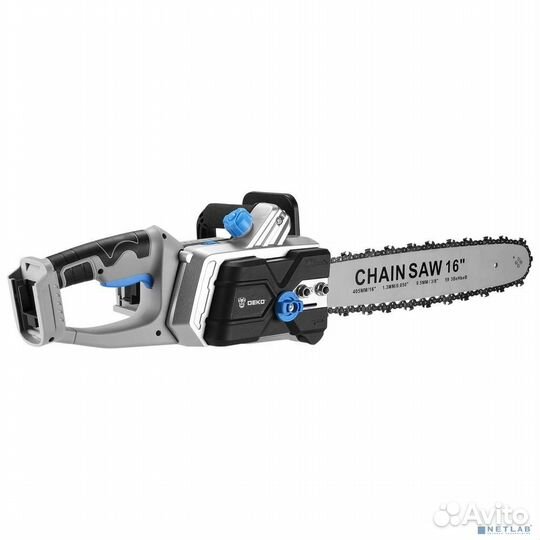 Пила цепная аккумуляторная в кейсе deko dkchs 40 P