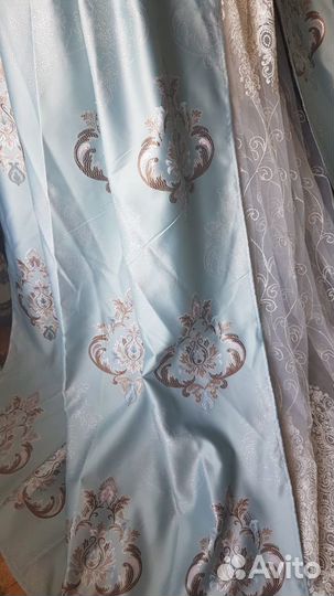 Шторы плотные сатин шелк блек аут италия