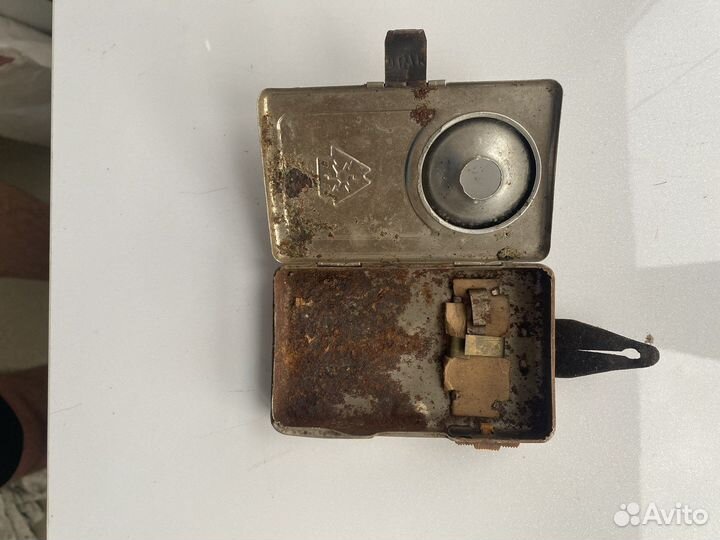 Фонарик плоский СССР