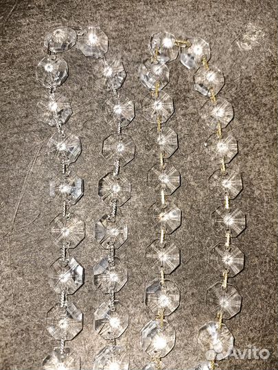 Цепочки из хрусталя