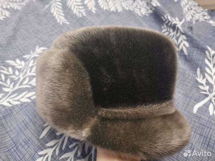 Меховая мужская кепка