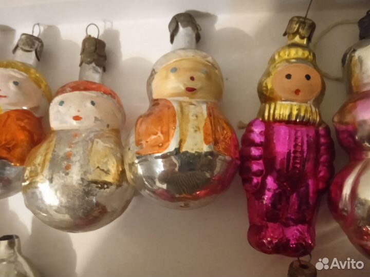 Елочные игрушки СССР