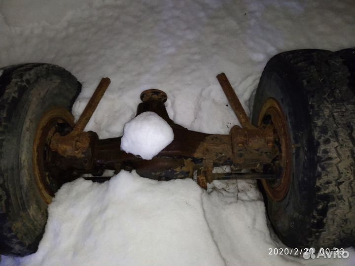 Шакман мост задний