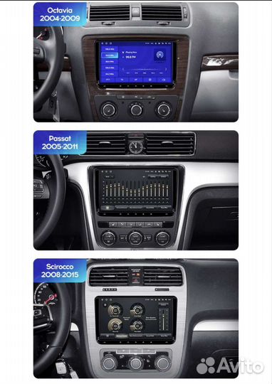 Штатная магнитола android ford Volkswagen polo
