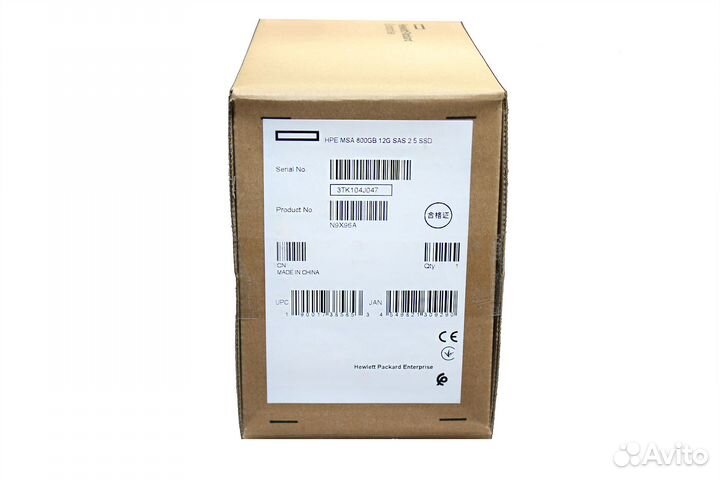 HP MSA 800GB 12G SAS SSD 2.5