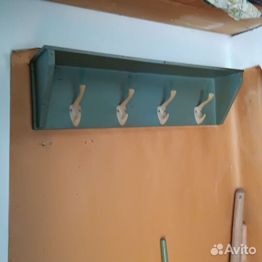 Полка Вешалка СССР Большая Дерево советская