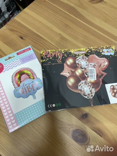 Декор шары свечи топперы день рождения