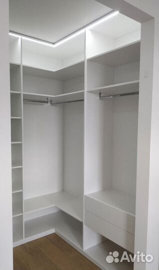 Гардеробная под ключ с 3D дизайном