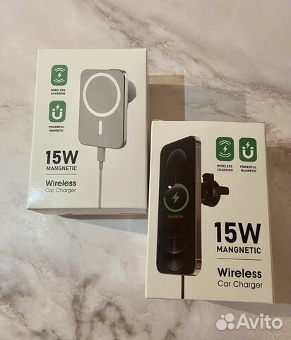 Держатель для телефона с беспроводной зарядкой