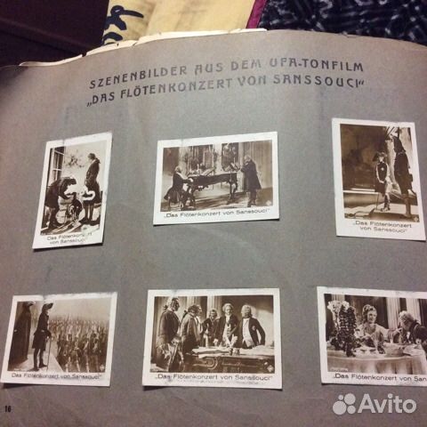 Альбом собирателя сигаретных карточек 1932г
