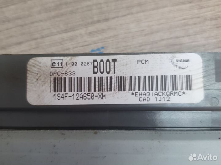 Блок управления двигателем ford focus 1 1.8 tdi