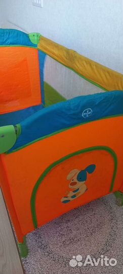 Манеж кровать складной