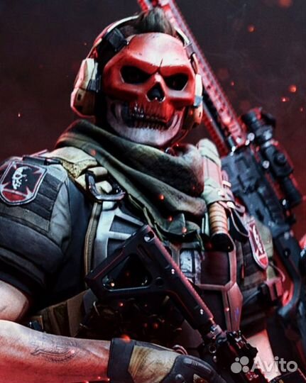 Маска Соупа из игры Call of Duty