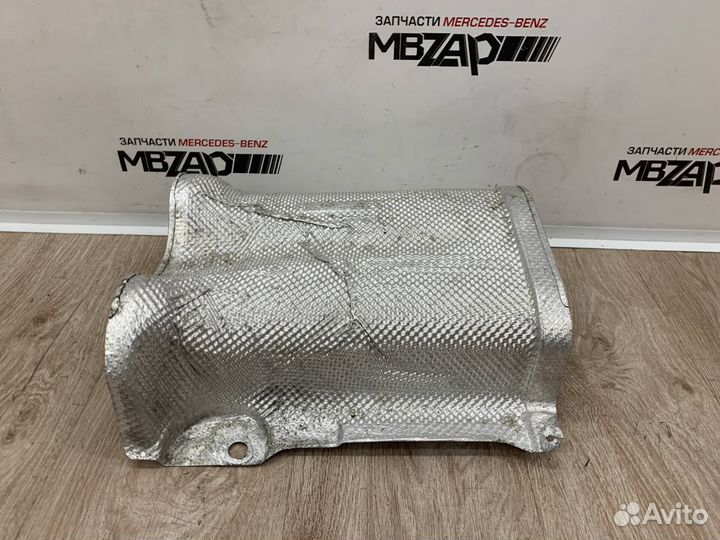 Тепловой экран сзади Mercedes W222 S 222