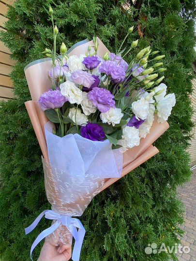 Букеты из эустомы