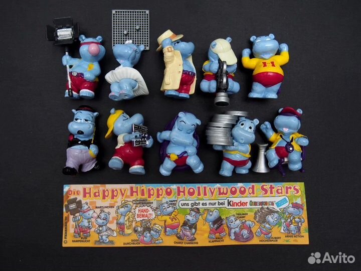 Киндер сюрприз Бегемоты (разные серии)