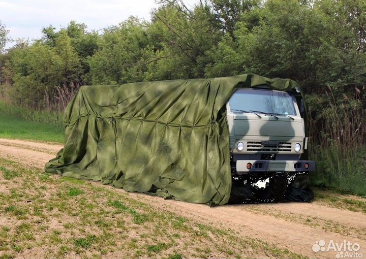 Тент на военный камаз