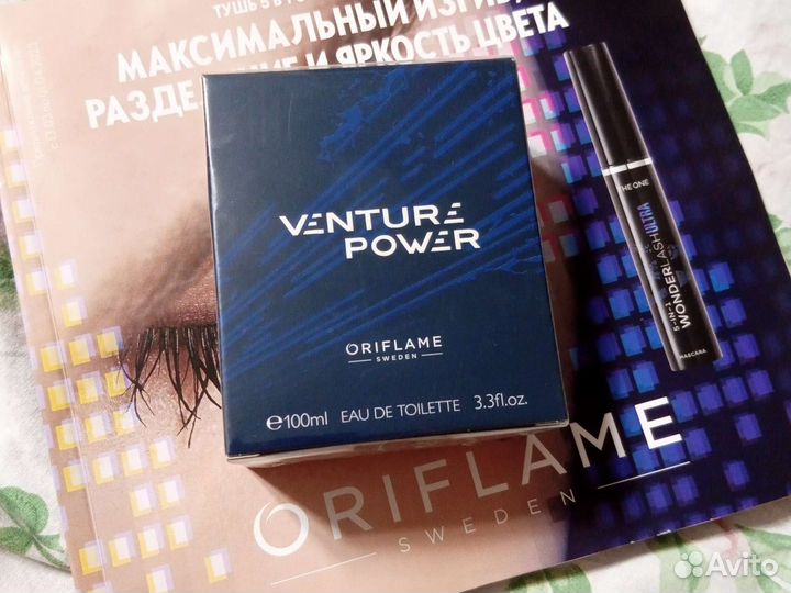 Мужская туалетная вода Oriflame Venture Power