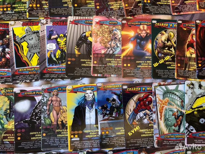 Карточки человек-паук