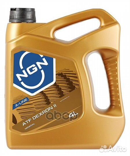 ATF dexron II A-line 4л (авт. транс. мин. масло)