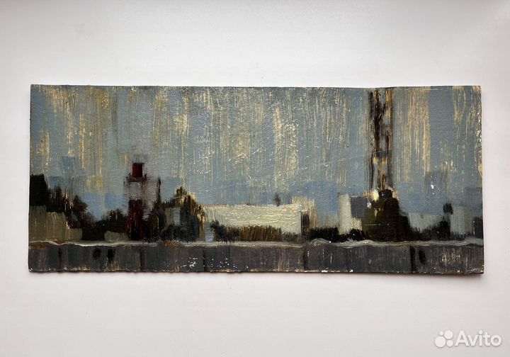 Картина маслом этюд