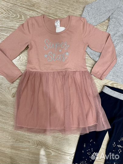 Пакет вещей для девочки 110 116