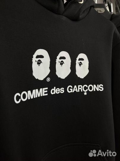 Худи Bape Comme Des Garson