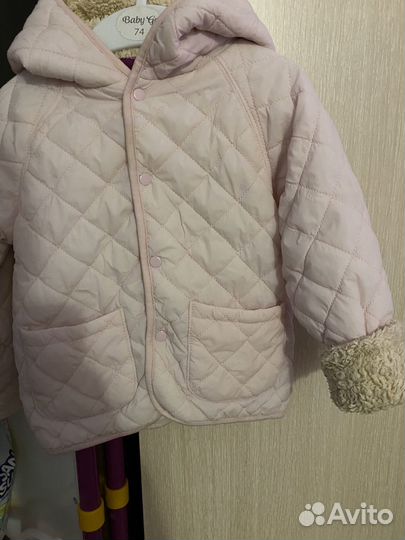 Куртка демисезонная для девочки 86
