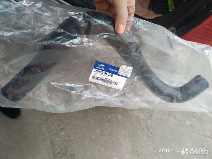 Патрубок киа спортейж 2