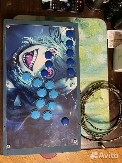 Контроллер Хитбокс аркадный стик PS5 sanwa brook